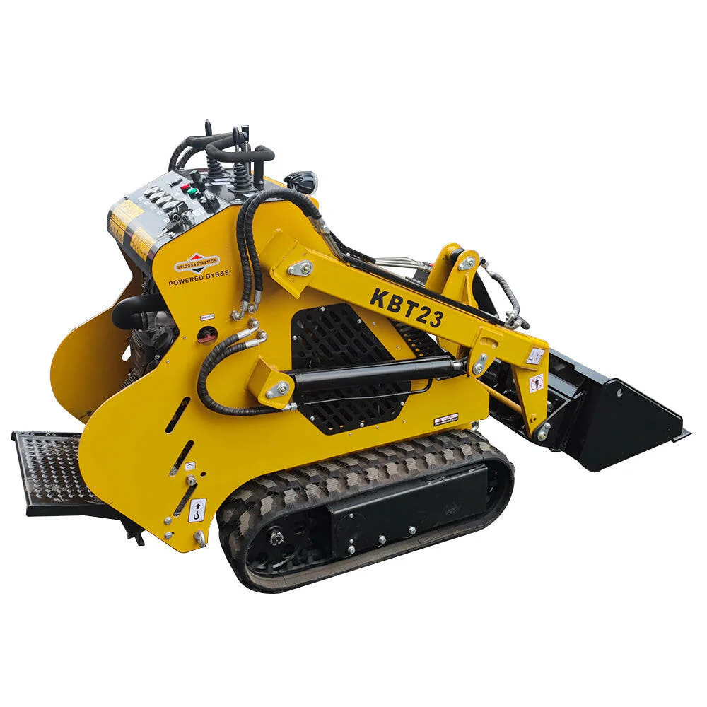 1 Ton, Mini Stand On Skid Steer Track Loader | CFG-KBT23 - Image 3