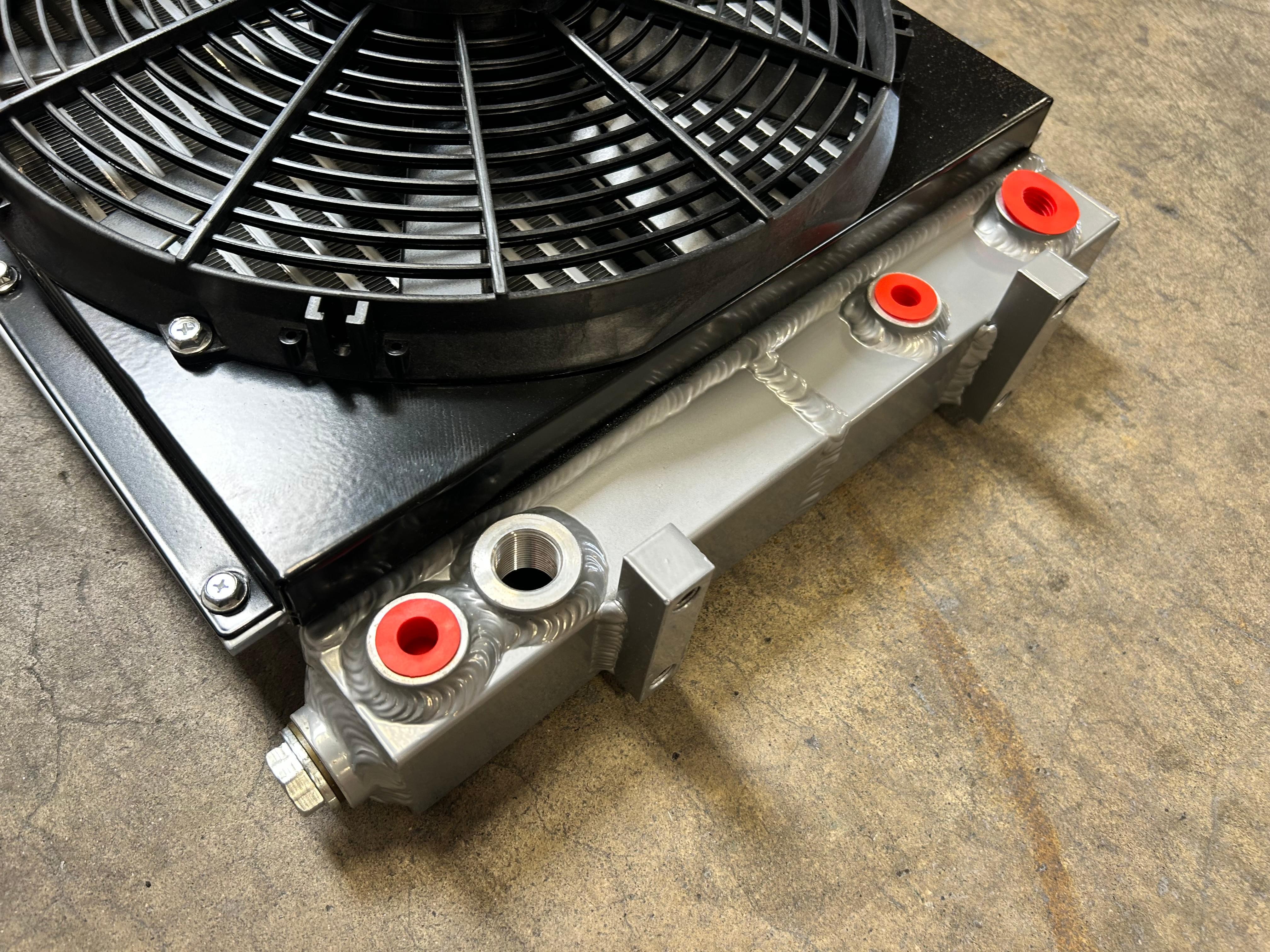 LRT23 Hydraulic Radiator Plus Fan | AGT-ORMSR23 - Image 3