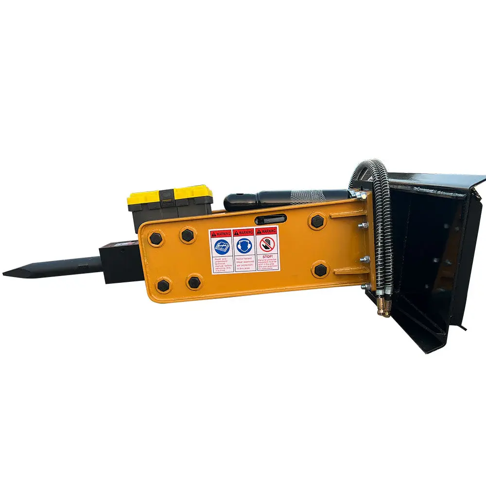 Skid Steer 680 Hydraulic Concrete Breaker | AGT-SSHH-680A - Image 3