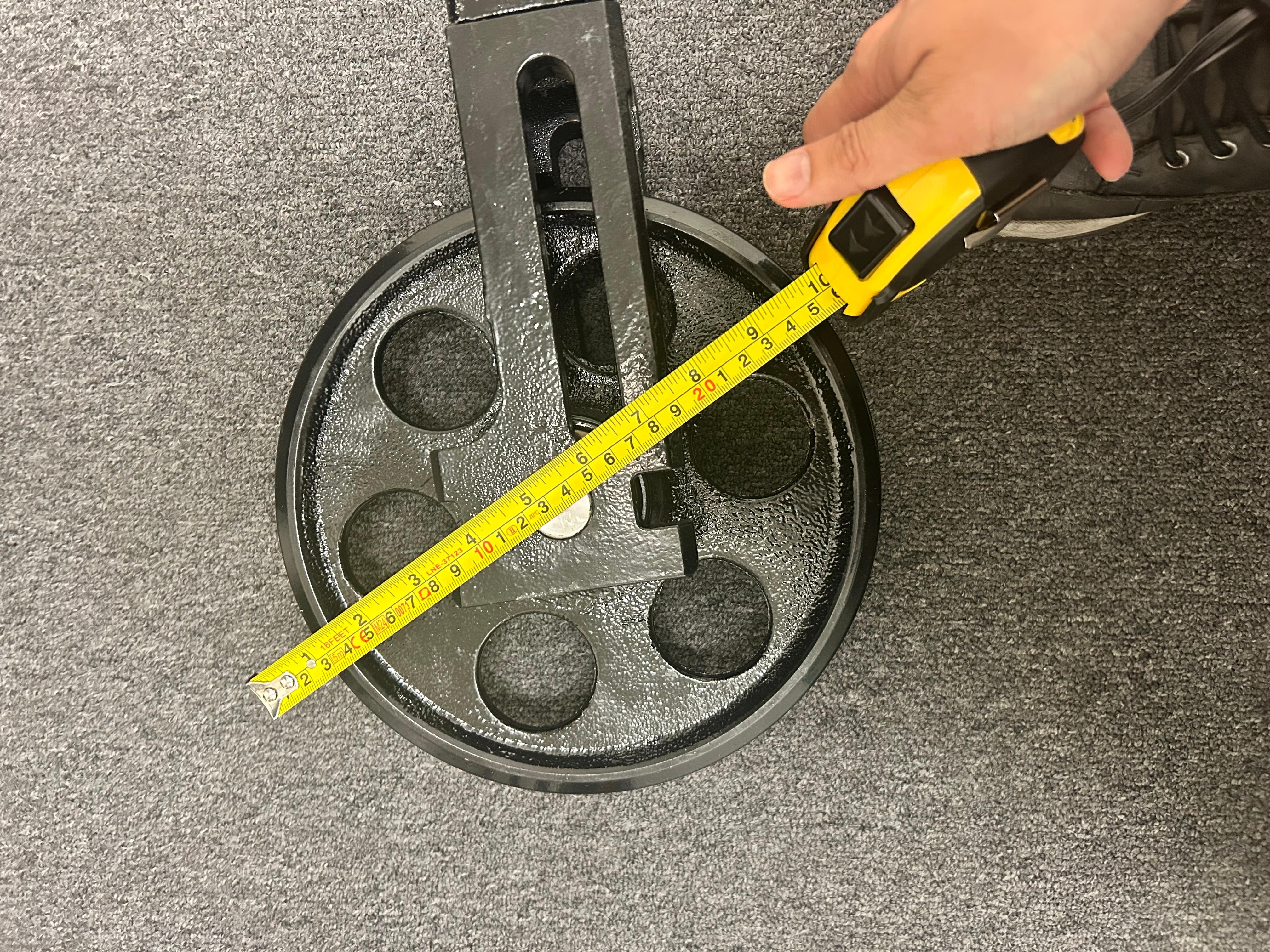 Mini Excavator Track Idler Wheel Assembly | ISDZJL-H12 - Image 3